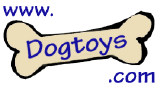 Dog Toys.  Link to pet supplies, dog toy recommendations for 151 breeds of puppies and dogs