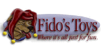 Fido's Toys    Quality dog toys, cat toys, supplies and treats.